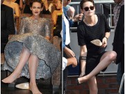 Thời trang - Thói quen đi giày cao gót khác người của Kristen Stewart
