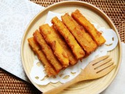 Bếp Eva - Bí đỏ chiên xù cho các nàng mê ăn vặt