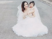 Làm mẹ - Bộ ảnh mẹ đơn thân tuổi 27 đẹp như thiên thần bên con