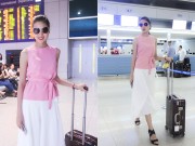 Thời trang - Hoàng Thùy, Chà Mi lên đường chinh phục sàn diễn châu Âu