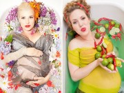 Bà bầu - Đẹp mơ màng bộ ảnh mẹ bầu chụp trong bồn tắm