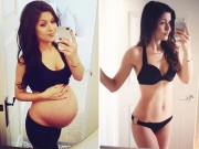 Bà bầu - Hotmom 2 con khoe vòng eo “thiêu đốt” mọi ánh nhìn