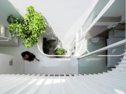 Nhà đẹp - Chết mê nhà ống 42m2 của vợ chồng trẻ thoáng khí, ngập nắng