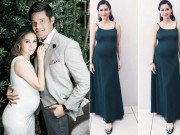 Làng sao - Mỹ nhân đẹp nhất Philippines lộ bụng bầu 8 tháng