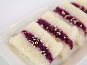 Bếp Eva - Xôi kẹp khoai lang tím lạ miệng mà ngon