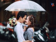 Eva Yêu - Ảnh cưới đẹp ngỡ ngàng dưới trời mưa lũ Hà Nội