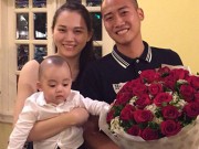 Làng sao - Ngọc Thạch hạnh phúc đón sinh nhật bên gia đình chồng