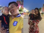 Làng sao - Gia đình Tuấn Hưng hạnh phúc dạo chơi ở Sài Gòn