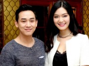 Làng sao - HH Thùy Dung xinh đẹp "tròn trịa" bên Hứa Vỹ Văn