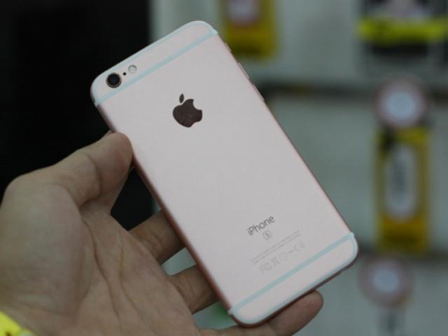 Cận cảnh iPhone 6S màu vàng hồng đầu tiên về Việt Nam