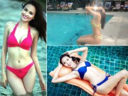 Thời trang - Những tấm hình áo tắm gây chú ý đặc biệt của hoa hậu Việt