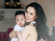 Làng sao - Vy Oanh: "Tôi bớt khó tính sau khi sinh con"