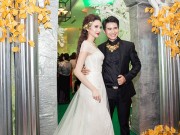 Làng sao - HH Ngọc Diễm đẹp lộng lẫy bên MC Vũ Mạnh Cường