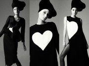 Thời trang - Lê Thúy lăng-xê mốt họa tiết trái tim