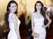 Thời trang - Khánh My gợi cảm với son môi màu nude đúng mốt
