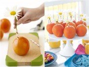 Nhà đẹp - Học cắm bình hoa cam vừa đẹp, vừa ngon