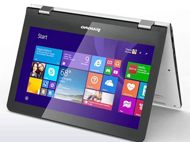 Laptop biến hình Yoga 300 có giá 7,99 triệu đồng tại Việt Nam