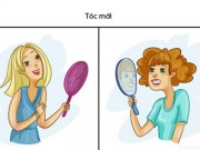 Eva tám - Không nhịn được cười hình ảnh phụ nữ khi 'lên hình' và ở ngoài đời