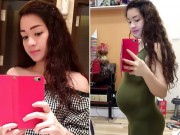 Chuẩn bị mang thai - Chiêu sở hữu đường cong "hút mắt" khi bầu bí của cô vợ phi công xinh đẹp