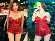 Làng sao - Maya diện trang phục sexy, lái xế hộp bạc tỷ đi diễn
