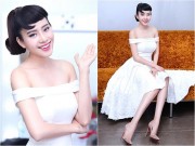 Làng sao - Hậu bị nhắc nhở vì quá sexy, Nam Em buông lơi vai trần