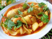 Bếp Eva - Gà hầm sốt cà chua ngon cơm ngày mát trời