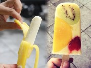 Bếp Eva - Độc đáo kem hoa quả lạ miệng, ngon mắt trên phố Hàng Mành