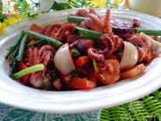 Bếp Eva - Bạch tuộc xào thập cẩm giúp cả nhà ngon cơm