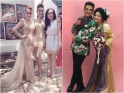 Làng sao - Khánh Thi, Vy Oanh, Lâm Chi Khanh lộng lẫy dự đám cưới MC Thanh Bạch ở quê
