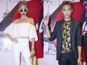 Làng sao - Tóc Tiên khoe vai trần, eo thon đến chúc mừng Soobin Hoàng Sơn