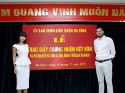 Tin tức - Lễ đăng ký kết hôn của siêu mẫu Hà Anh là bình thường, sao lại bị 'ném đá'?