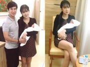 Làng sao - Lý Hải hạnh phúc đón vợ và quý tử thứ 4 xuất viện về nhà