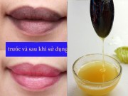 Làm đẹp - Môi thâm trở nên hồng hào với hỗn hợp mật ong chanh