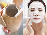 Làm đẹp - Thần kỳ mặt nạ nước dừa cứu cánh làn da sạm nám ngày hè