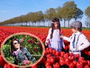 Nhà đẹp - Vườn đẹp như tiên cảnh của mẹ Việt ở làng hoa nổi tiếng thế giới