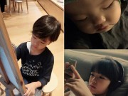 Làng sao - Công chúa, hoàng tử nhà Kwon Sang Woo càng lớn càng yêu