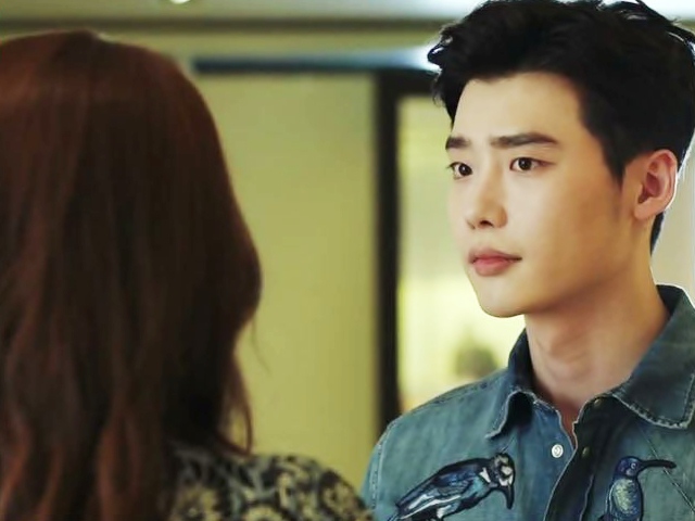 Lee Jong Suk phát ốm vì phải hôn người tình quá nhiều