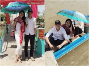 Giải trí - Vợ chồng Công Vinh - Thủy Tiên được người dân đặt tên cho một cây cầu