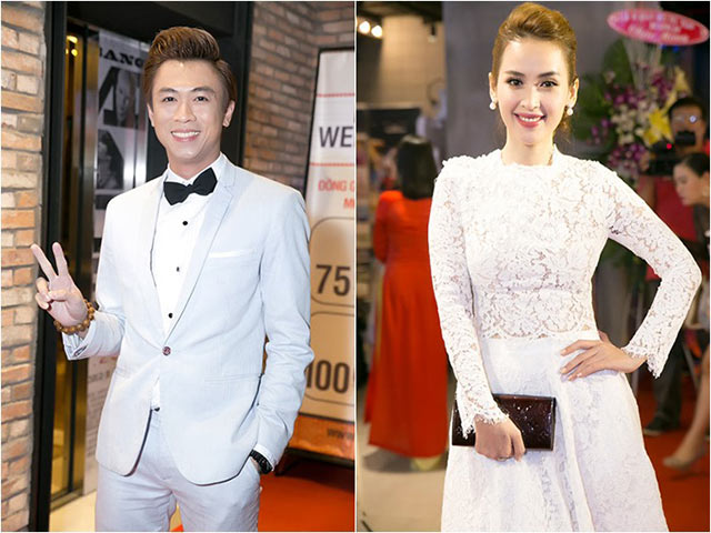 Hồ Việt Trung bảnh bao bên Tú Vi trong lần đầu đóng phim