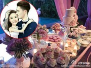 Làng sao - Ngó trước không gian tiệc cưới của Hoắc Kiến Hoa và Lâm Tâm Như