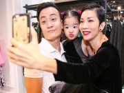 Làng sao - Con gái Xuân Lan thân thiết với Lương Mạnh Hải tại event