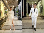 Làng sao - "Mặc" The Face, Lan Khuê thảnh thơi xuống phố cùng Hồ Vĩnh Khoa