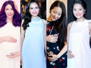 Thời trang - 4 Hoa hậu vẫn đẹp xuất sắc khi mang bầu