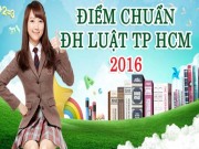 Tin tức - CHÍNH THỨC: Công bố Điểm chuẩn Đại học Luật TP HCM 2016