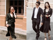 Làng sao - Á hậu Thụy Vân tình tứ trên phố cùng Vũ Mạnh Cường