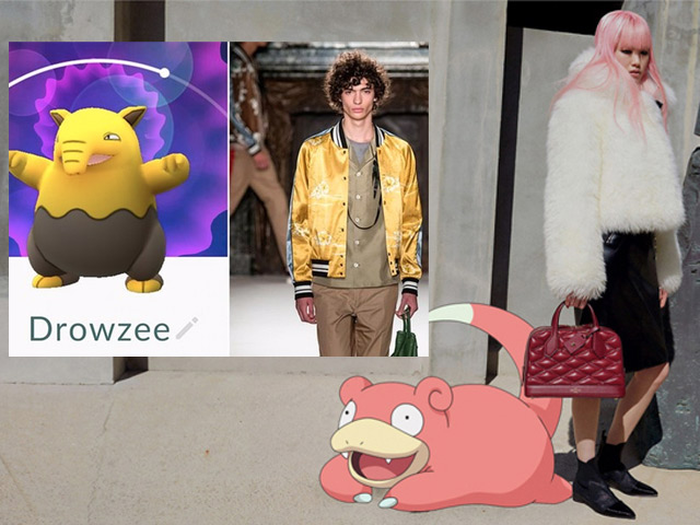 Không thể nhịn cười khi Pokemon Go xâm nhập vào thời trang