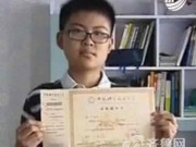 Tin tức - Thần đồng Trung Quốc 14 tuổi đỗ đại học top đầu