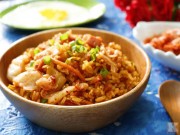 Bếp Eva - Đổi vị bữa sáng với cơm rang kim chi