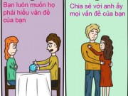 Eva tám - Bộ tranh chứng minh sự khác biệt giữa người hạnh phúc và người bất hạnh trong hôn nhân