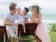 Làng sao - Vợ chồng Đăng Khôi đưa 2 quý tử đi du lịch Phan Thiết